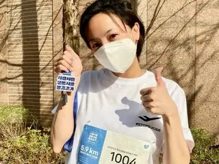 コ・ウナ&ミル姉弟、自殺防止キャンペーン「一緒にGO WALK」に参加 …5.9㎞完走