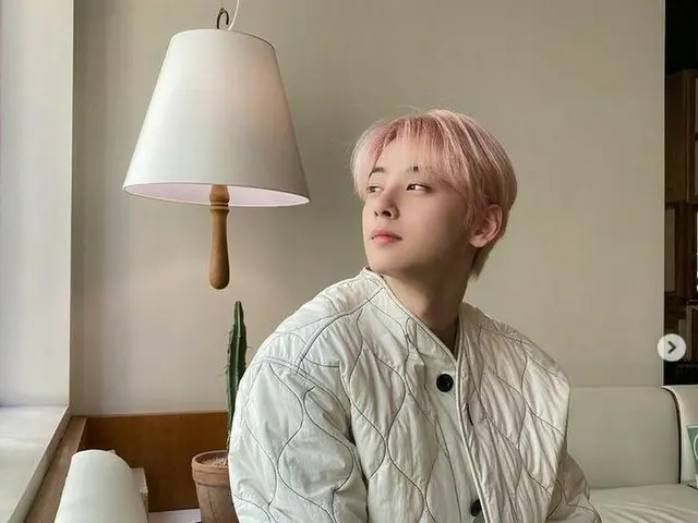 「ASTRO」チャ・ウヌ、ピンクヘアもお似合い…非現実的な国宝級イケメン