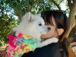 「少女時代」スヨン、愛犬と楽しい日常…“今日じゃないよ”