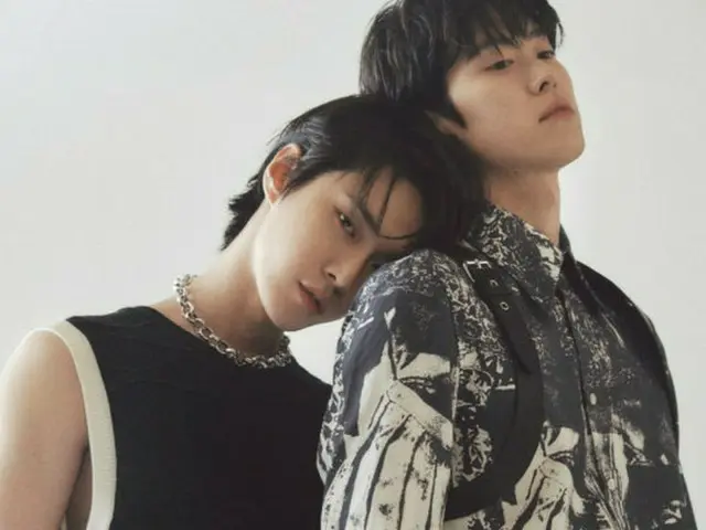 俳優コンミョン＆「NCT」ドヨンの兄弟グラビア…子供の頃の写真まで公開
