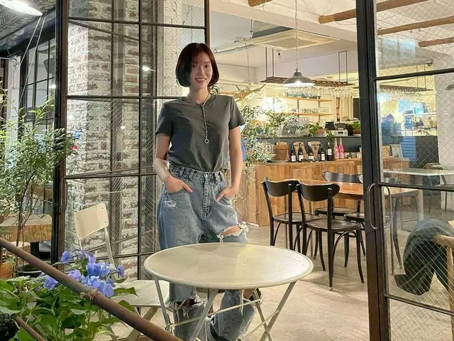 女優イム・スヒャン、センスあるナチュラルルックで余裕ある日常