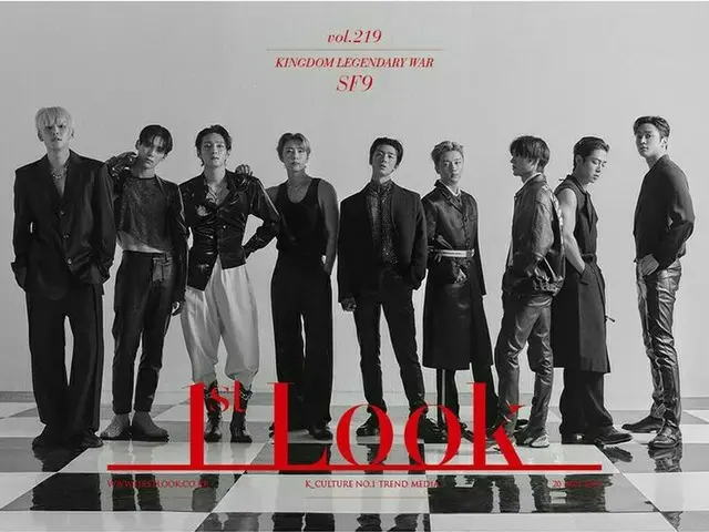 「SF9」、 “平均身長181.5cm”の圧倒的ビジュアル