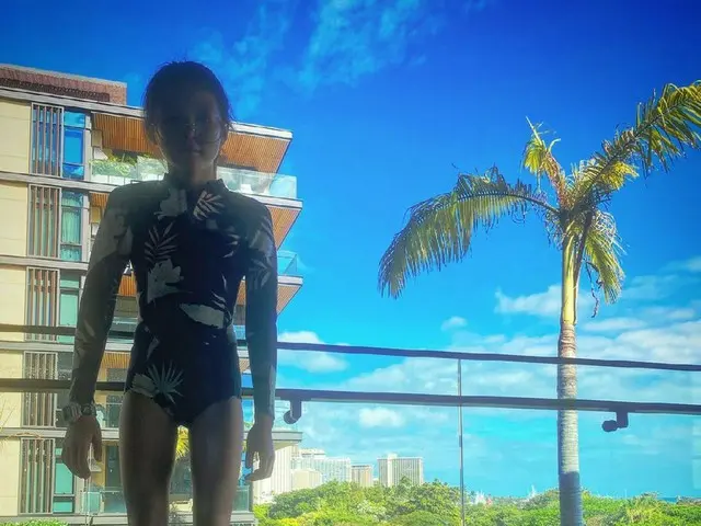 秋山成勲の娘サランちゃん、モデルのママと運動家一族のパパのDNAをそっくり受け継いだボディにビックリ