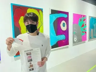 「Block B」P.O、親友ソン・ミンホ×カン・スンユンの展示会訪問の認証ショット