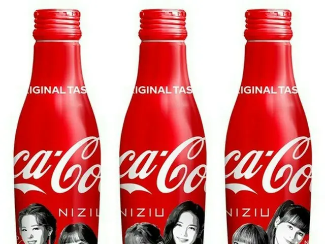 「NiziU」、日本コカ・コーラのモデルとして大活躍…スリムボトル「NiziU」デザイン発売