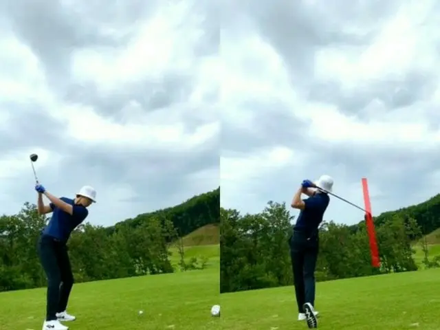 俳優パク・ソジュン、フルスイング飛ばす動画を投稿…“ゴルフブームに合流”（動画あり）