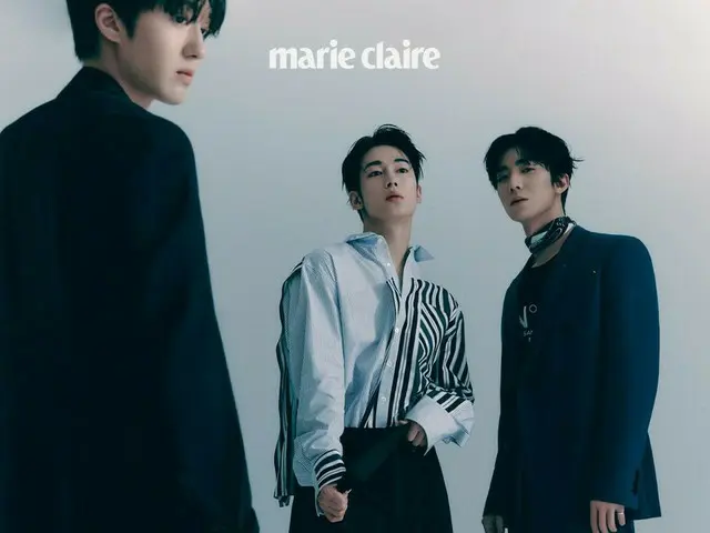 「SF9」ダウォン＆フィヨン＆チャニ、グラビア公開…モノクロカットでも輝くビジュアル!!