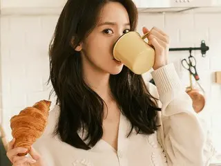 「少女時代」ユナ、パンを食べる姿も美しい…S♡NEのための写真放出