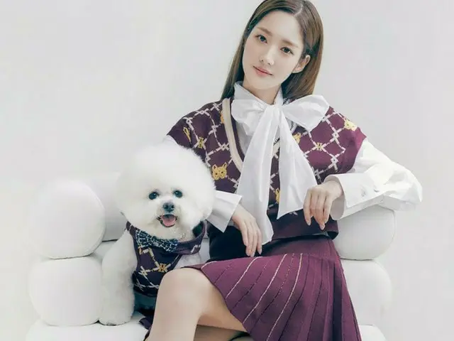 パク・ミニョン、愛犬との微笑ましいツーショット（動画あり）
