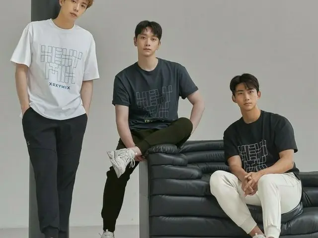 「2PM」テギョン＆ウヨン＆チャンソン、Tシャツ姿でも驚くほどシックな成熟美