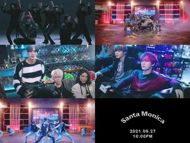 日韓合作ボーイズグループ「NIK」、デビュー曲「Santa Monica」のティーザー映像を公開!