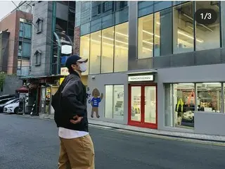 ソ・イングク、顔が見えなくても温かい男神ビジュアル…クアンクコーデで彼氏ショット
