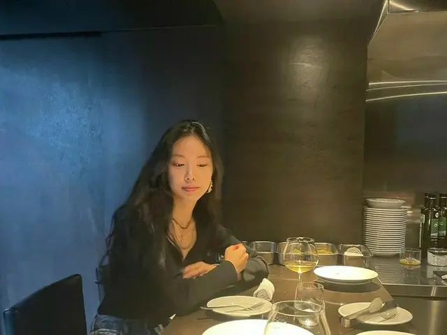 ソン・ナウン（Apink）、ワインを飲んでほんのり赤くなったね