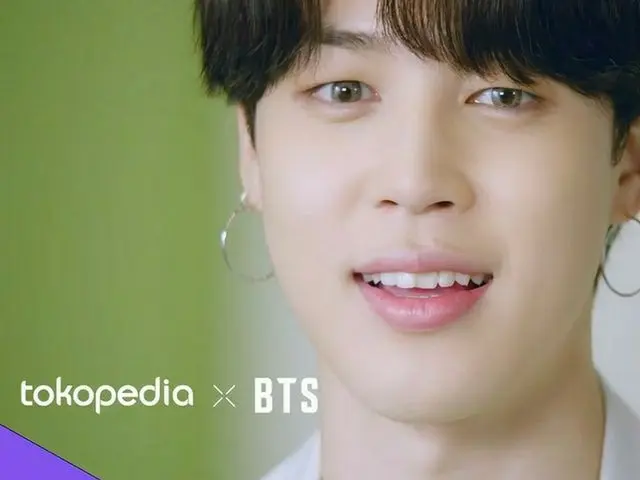 「BTS（防弾少年団）」ジミン、“Tokopedia”広告撮影現場公開…甘いボイスとビジュアルにキュン（動画あり）