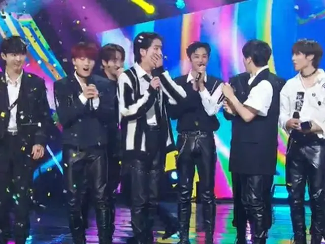 「THE BOYZ」、SBS「人気歌謡」で初めての1位!!…“THE Bのおかげ、愛してる”