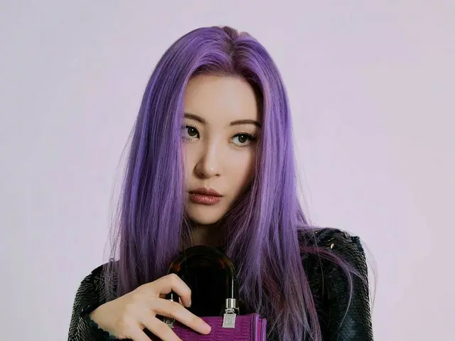 ソンミ、パープルヘアーもよく似合う夢幻的なセクシーさ