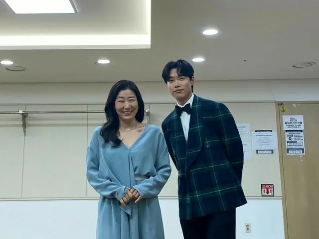 ラ・ミラン&リュ・ジュンヨル、久しぶりの親子ツーショット