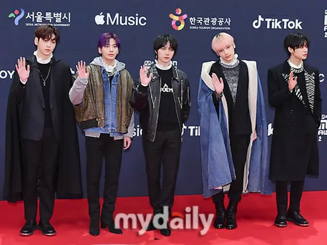 【フォト】「TXT」＆「Stray Kids」＆「NCT」 ＆「ENHYPEN」ら、「2021 MAMA」レッドカーペットに登場