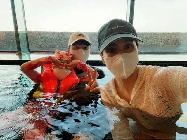 ハン・ヘジン♥キ・ソンヨン、家族で釜山旅行…「残りの休暇10日」