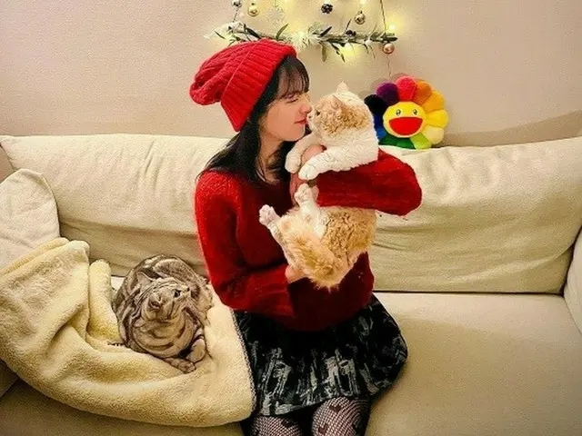 元「KARA」知英（ジヨン）、可愛いクリスマスの妖精ビジュアル…ラブリーそのもの