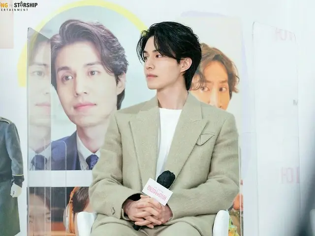 俳優イ・ドンウク、「ハッピーニューイヤー」のビハインドカット公開…“素敵なビジュアル”