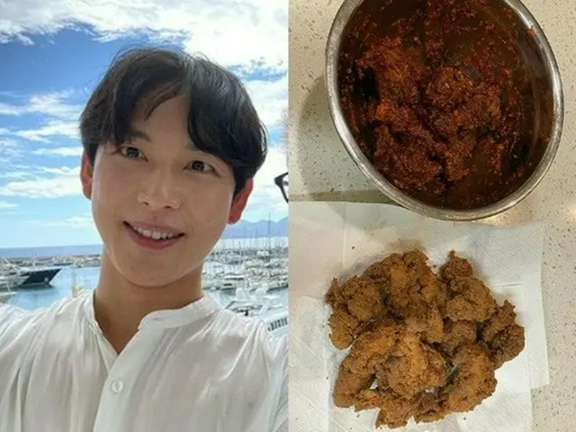 俳優イム・シワン、このビジュアル料理まで出来るなんて…チキンも揚げる男