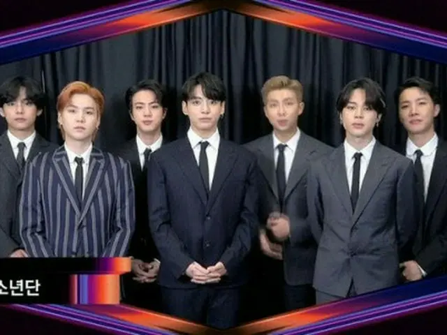 「BTS（防弾少年団）」、5年連続アルバム大賞…“ファンと栄光を分かち合う”「2022 ゴールデンディスク」