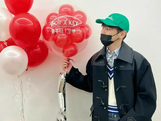 「SHINee」KEY（キー）、コスメブランド“espoir”とコラボを予告?!…“今日から1日目”