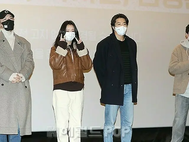 【フォト】クォン・サンウ、カン・ハヌル、ハン・ヒョジュら出演映画「パイレーツ2(海賊:鬼旗)」の舞台挨拶に出席