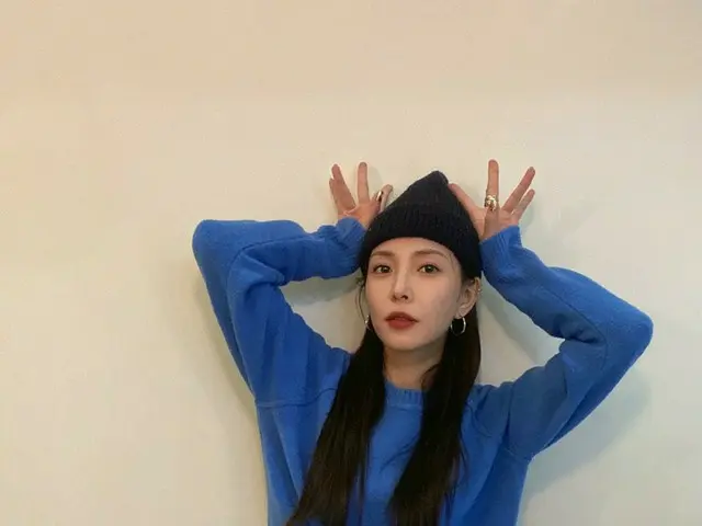 BoA、ラブリーなえくぼ笑顔で旧正月のあいさつ