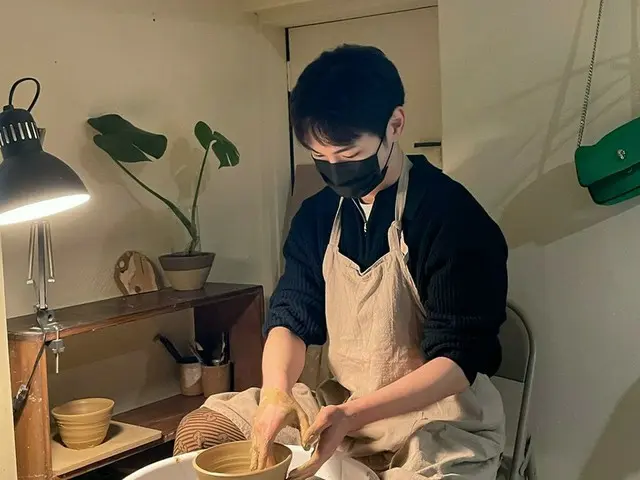 「SHINee」KEY（キー）、陶芸を習う日常公開…“陶芸クエスト成功”