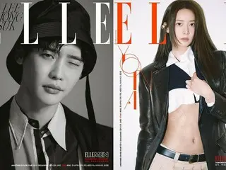 俳優イ・ジョンソク＆「少女時代」ユナ、ファッションマガジンのダブルカバーに…“ドラマ「ビッグマウス」期待してください”