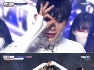 ウォノ（WONHO）、「SHOW CHAMPION」で「EYE ON YOU」カムバックステージ公開…セクシーダイナマイト