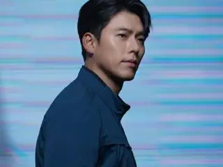 俳優ヒョンビン、衣類ブランドのCF撮影カット公開