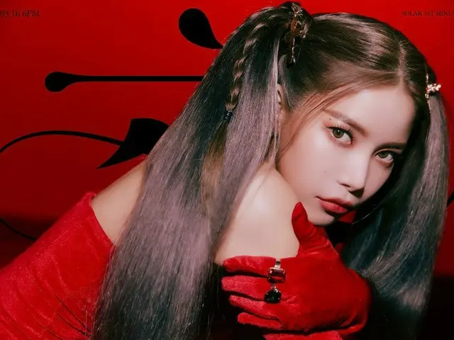 「MAMAMOO」ソラ、ソロアルバム「容:FACE」のコンセプトフォト追加公開…シックで堂々としたビジュアル