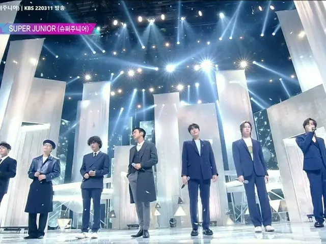 「SUPER JUNIOR」、「ミュージックバンク」でレジェンドライブ…「Callin’」を披露