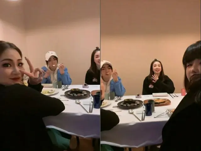 「2NE1」のメンバーたちが会食…友情ing（動画あり）