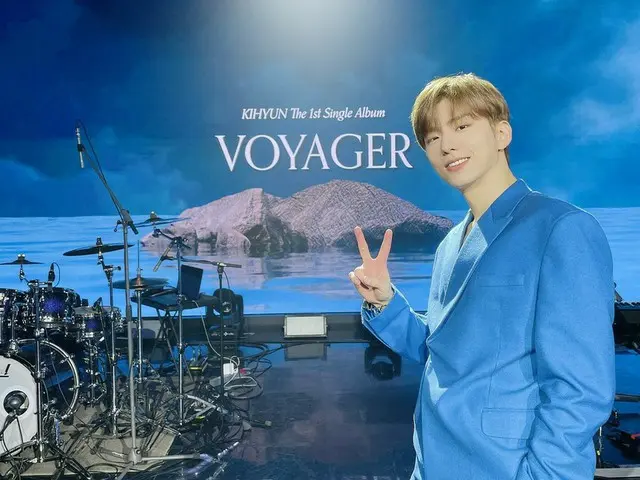 「MONSTA X」キヒョン、「VOYAGER」でソロデビュー…「#OUTNOW」でデビューショー盛況