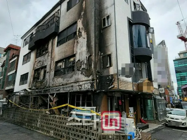 新人グループ「TAN」、練習室がある建物で火災事故発生
