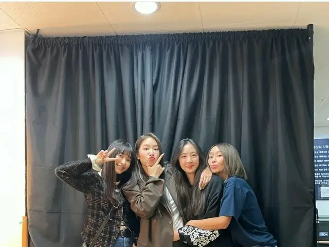 ソユ、「SISTAR」メンバーと完全体認証ショット「大きな力になった」