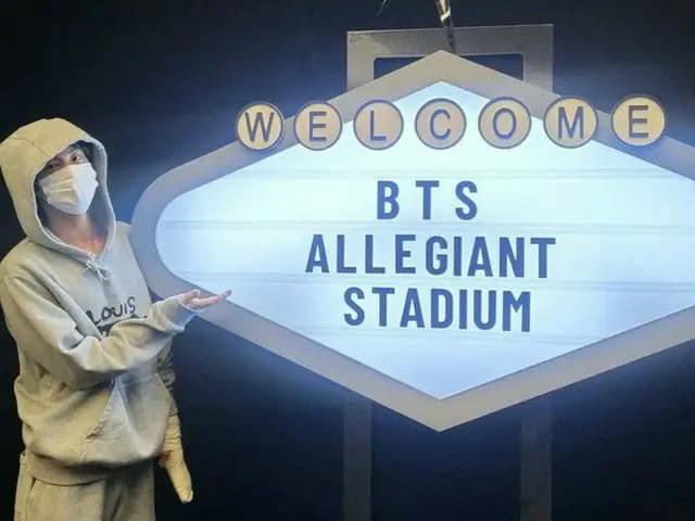 「BTS（防弾少年団）」ジン、ラスベガスコンサートPR…J-HOPEは「🔥🔥🔥」で応援