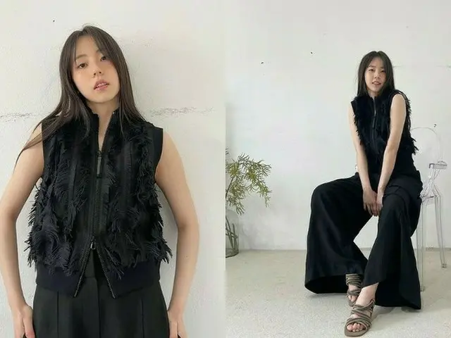 元「Wonder Girls」ソヒ、ブラックl-コーデで誇るシックな美貌