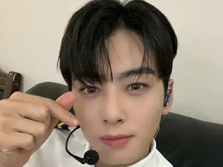 チャ・ウヌ（ASTRO）、ファンミを終えてファンたちにセルフィーであいさつ
