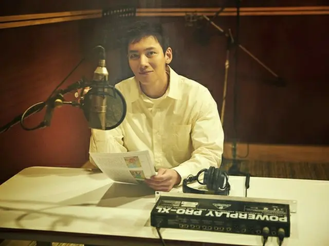 俳優チ・チャンウク、発達障がい者の作家ために声の才能寄付
