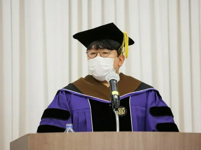 「BTS」の育ての親HYBEパン・シヒョク議長、大衆文化界で初のソウル大学名誉博士に