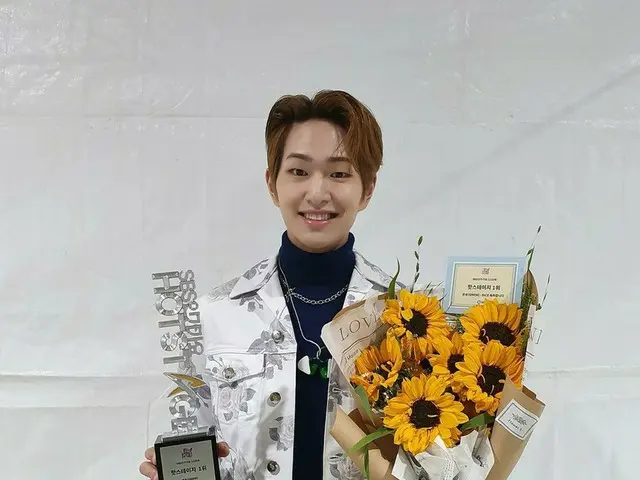 「SHINee」オンユ、「SBS人気歌謡」1133回ホットステージ1位!!