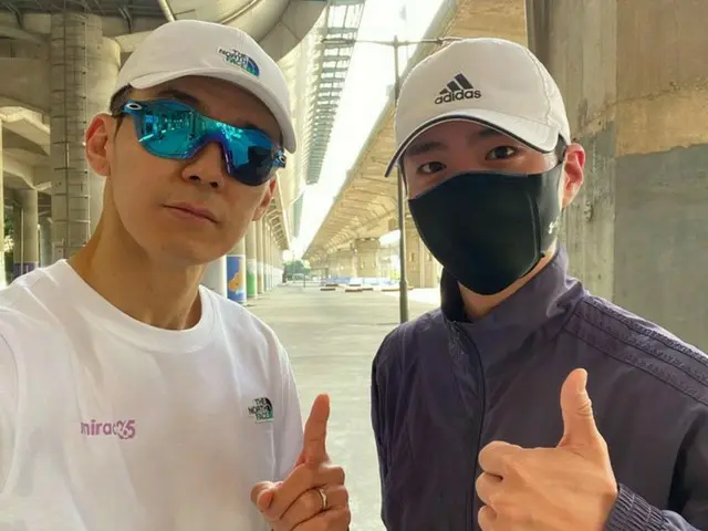 ション＆パク・ボゴム、健康美あふれるランニング仲間…ランニングもボランティアも一緒に