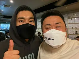 「SUPER JUNIOR」シウォン、マ・ドンソクとツーショット…“ジャンル マ・ドンソク”