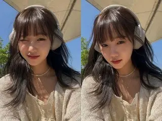 「Weki Meki」チェ・ユジョン、驚きの小顔を認証…顔が小さいの？ヘッドホンが大きいの？