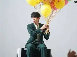 俳優チェ・ウシク、広告撮影ビハインドを公開…かわいい魅力爆発